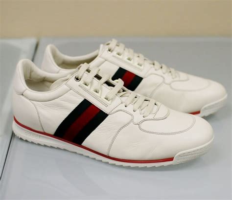 gucci mens trainers ebay|Gucci sneakers used.